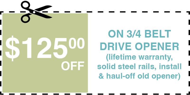125 off garage door opener islandia