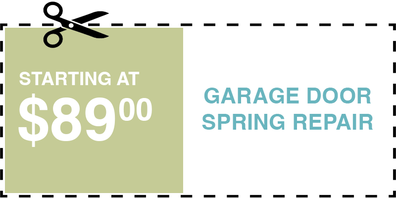 89 garage door SPRING repair Islandia